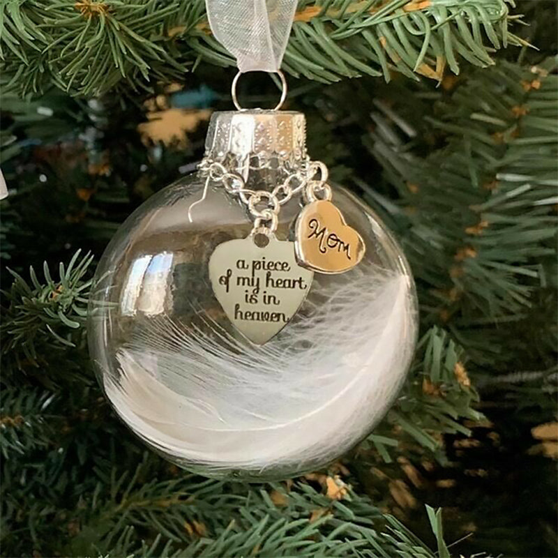 Weihnachts-Federball-Ornamente Zweitbild