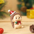Handgefertigte Tier-Weihnachtsmann-Ornamente