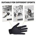 Warme Thermohandschuhe zum Radfahren, Laufen, Fahren