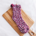 Cupcake-Socken aus Korallenfleece