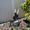 Sitzende Feengartenstatue