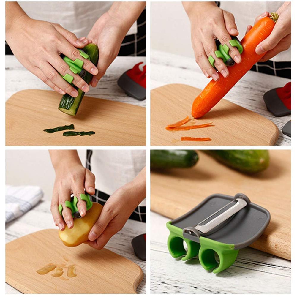 Fingerschäler mit scharfer Klinge Zweitbild