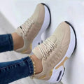 Damen-Schnürschuhe aus Netz