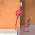 3 in 1 mobiles Ladekabel passend für iPhone
