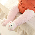 Flauschige, flauschige Slipper-Socken für Babys im Winter