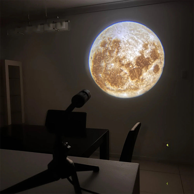 Mond-Erde-Projektions-LED-Lampe Zweitbild