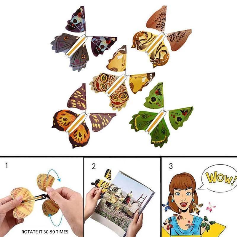 Der magische fliegende Schmetterling Zweitbild