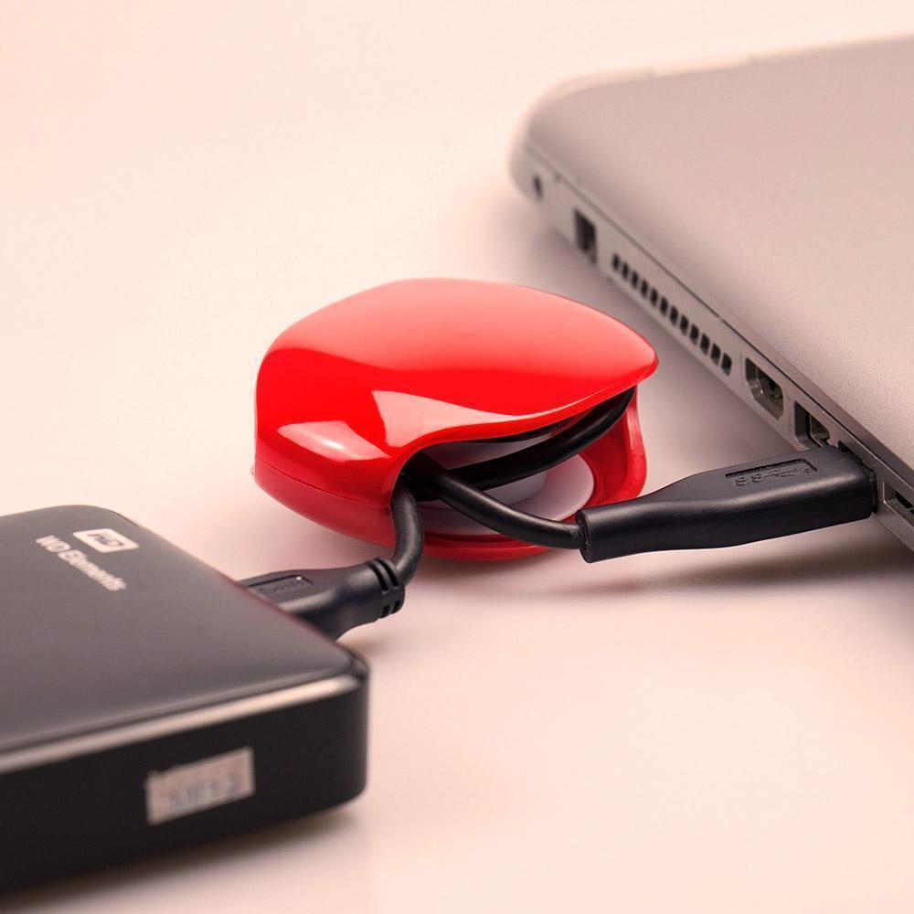 Hirundo Cord-Tangle-Free tragbar Manager Zweitbild