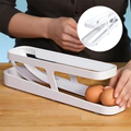 Automatisch scrollende Eierregal-Halter-Aufbewahrungsbox