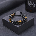 Verstellbares Armband aus Naturerz