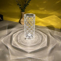 Rose Rays Kristall-Diamant-Tischlampe