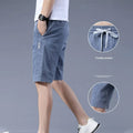 Herren-Fitness-Lauf-Stretch-Freizeitshorts