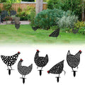 Simuliertes Hühnerornament für den Garten