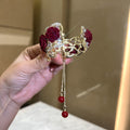 Vintage Rosen Haarnadel