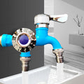 Wasserhahn mit Doppelauslauf