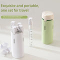 4-in-1 auslaufsicheres, drehbares Reisespender-Set