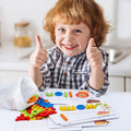 Alphabet-Rechtschreibspiel aus Holz für Kinder