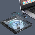 7-in-1 externes USB-DVD-Laufwerk und Blu-ray-Player