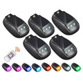 Solares RGB-Blitzlicht für das Autodach