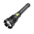 LED wiederaufladbare taktische Laser-Taschenlampe