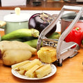 Pommes-Frites-Schneider aus Edelstahl