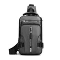 Mehrzweck-Brusttasche mit Ladeanschluss