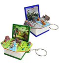 3D-Pop-Up-Buch-Schlüsselanhänger