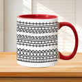 Verdammt nochmal - versteckte Botschaft Kaffeetasse