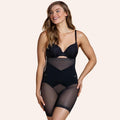 Figurformende kurze Leggings