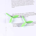 Kleine grüne Sprossen-Lesezeichen