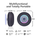 Wasserdichter Bluetooth-Lautsprecher mit LED-Leuchten