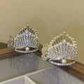 Kronen-Strass-Grabclip