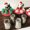 Weihnachts-Backtüllen-Set