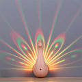 Pfauen-LED-Projektor-Wandleuchten für Schlafzimmer