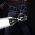 Wiederaufladbare Handscheinwerfer-Taschenlampe