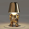 Thinker Little Golden Man Tischlampe
