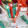 Niedliches Weihnachts-Glitzerstift-Set
