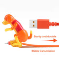 Lustiges Buckelhund-Schnellladekabel für iPhone