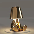 Thinker Little Golden Man Tischlampe