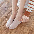 Unsichtbare, atmungsaktive Socken aus Eisseide