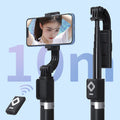 Selfie-Stick mit LED-Fülllicht