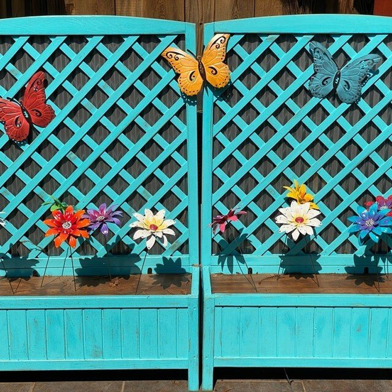 Garten-Blumendekoration aus Schmiedeeisen Zweitbild