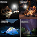LED-Campingleuchte für den Außenbereich mit Ventilator