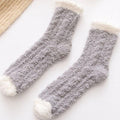 Warme Socken aus Lammwolle