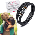 Zweireihiges Armband "Ich werde immer bei dir sein"
