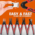 Vielseitiges, robustes 5-in-1-Allzweck-Werkzeugset