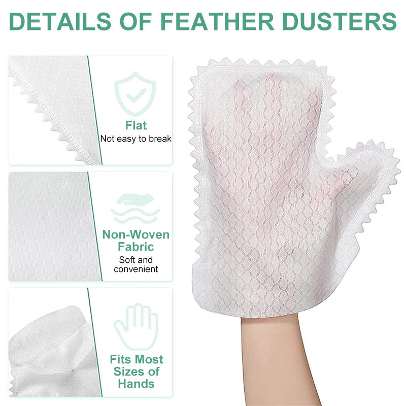 Staubwedel-Handschuhe zum Reinigen von Fischschuppen Zweitbild