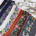 Crew-Socken aus Baumwolle im Vintage-Blumenstil