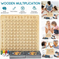 Montessori-Multiplikationsbrettspiel aus Holz