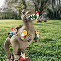 Kleine Dinosaurierstatue